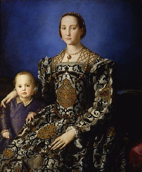  Eleonora di Toledo col figlio Giovanni